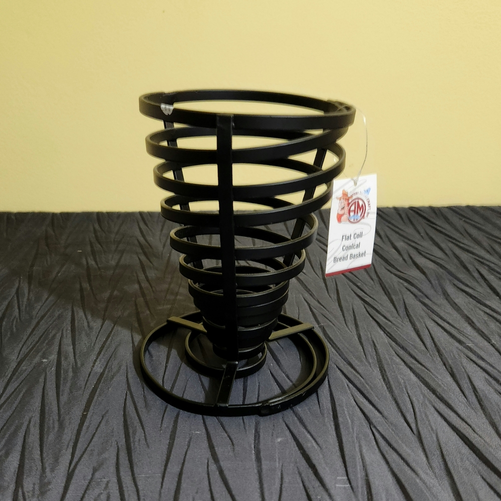 American Metalcraft Flat Coil Conical Bread Basket